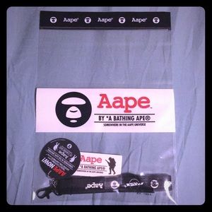 Aape x Hypebeast lanyard. BAPE / A BATHING APE